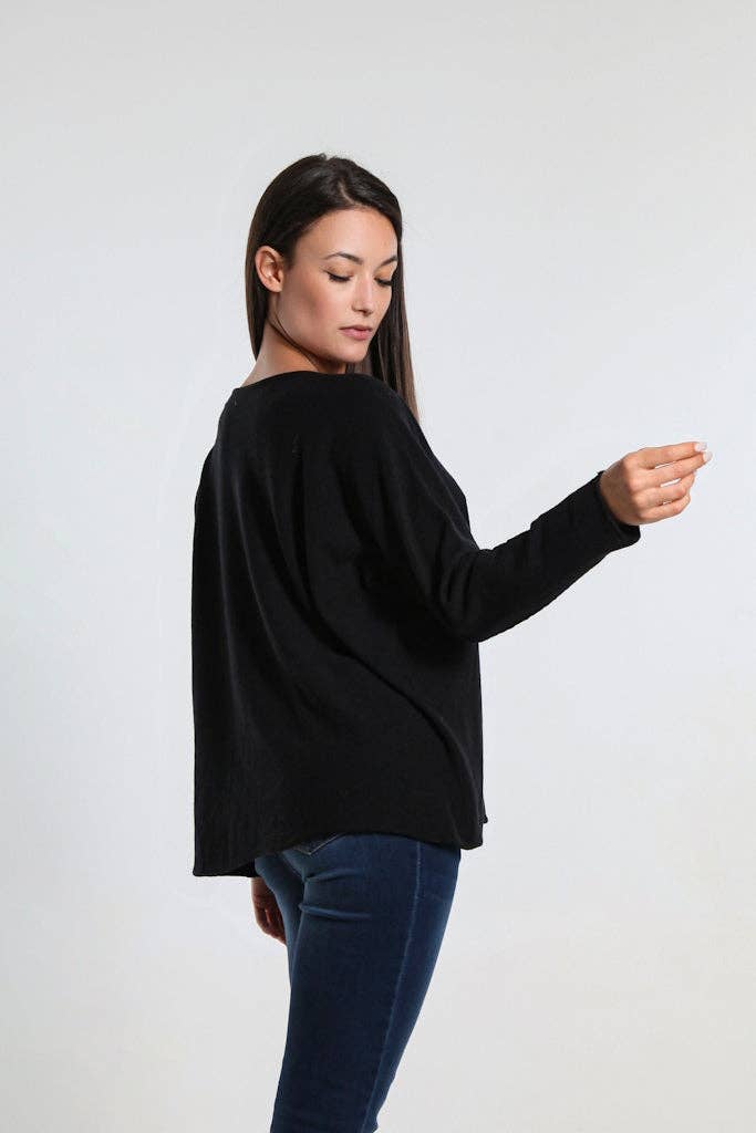 Laurin Seriously Soft Jewel Neck Sweater