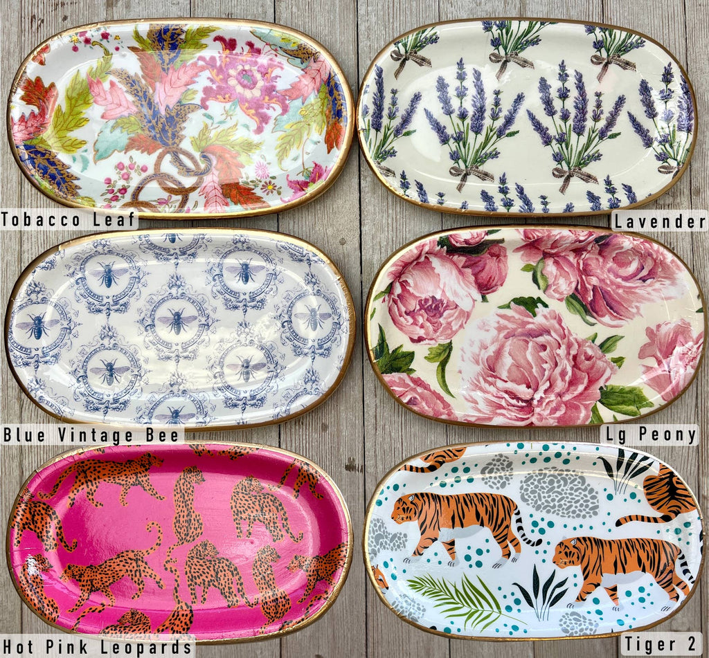 Ceramic Jewelry tray- large