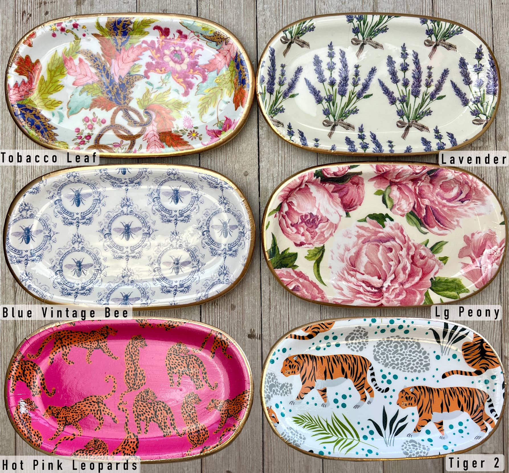 Ceramic Jewelry tray- large