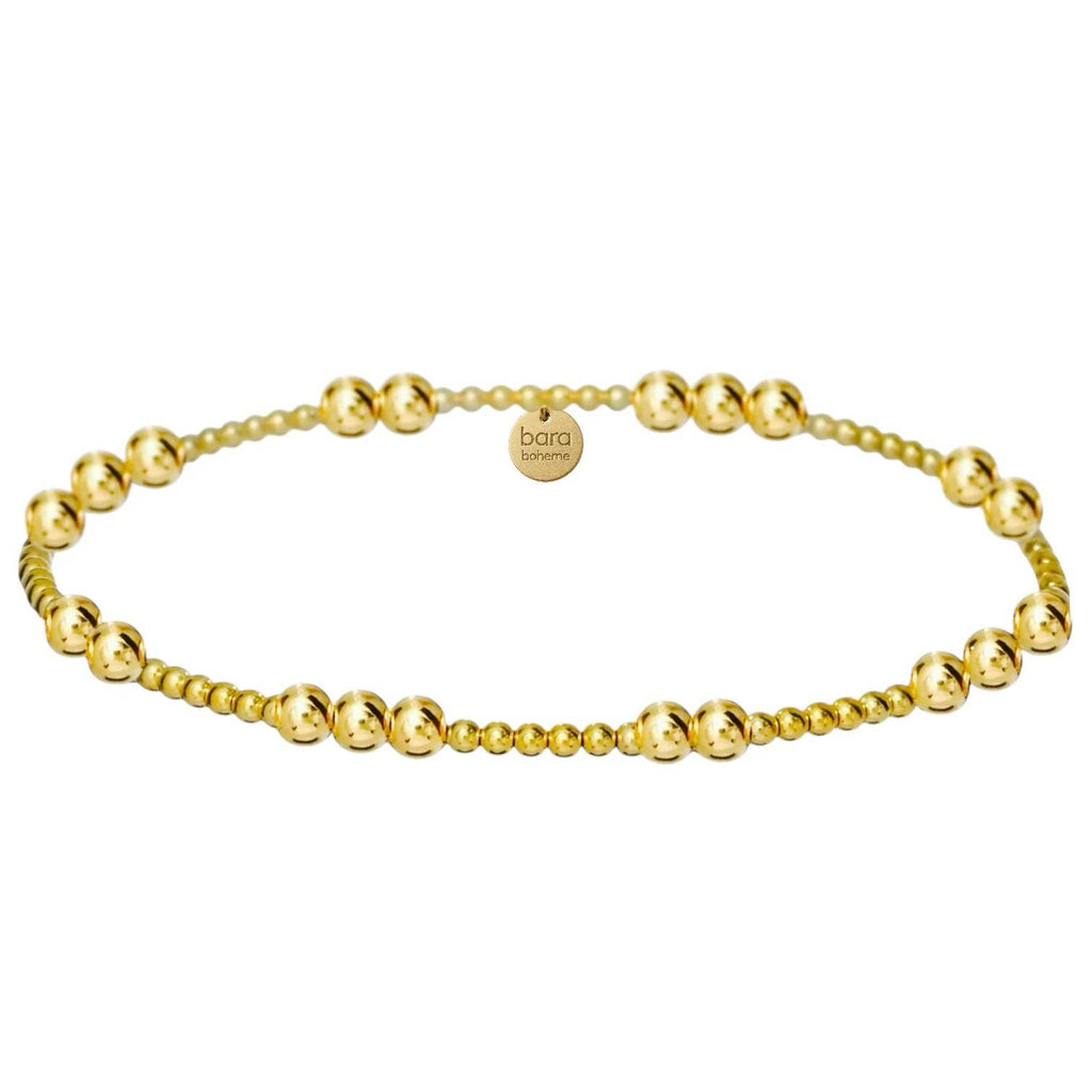 Carolyn | Gold Filled Beaded Bracelet