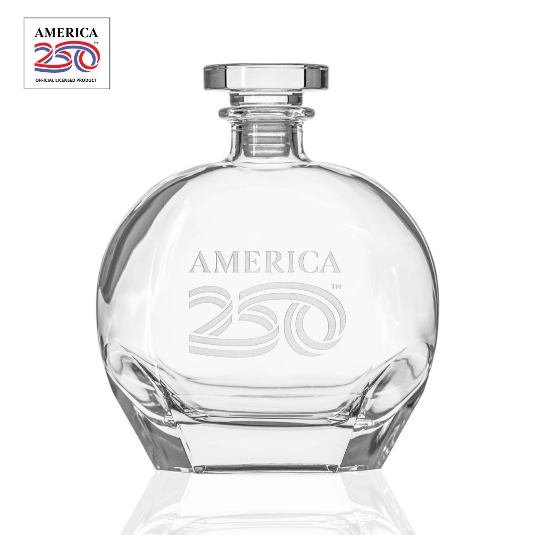 America250™ Logo 23oz Whiskey Decanter
