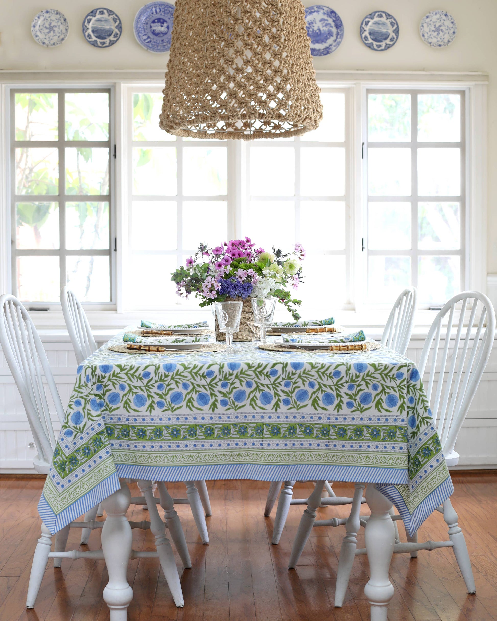 Tablecloth Pomegranate Blue