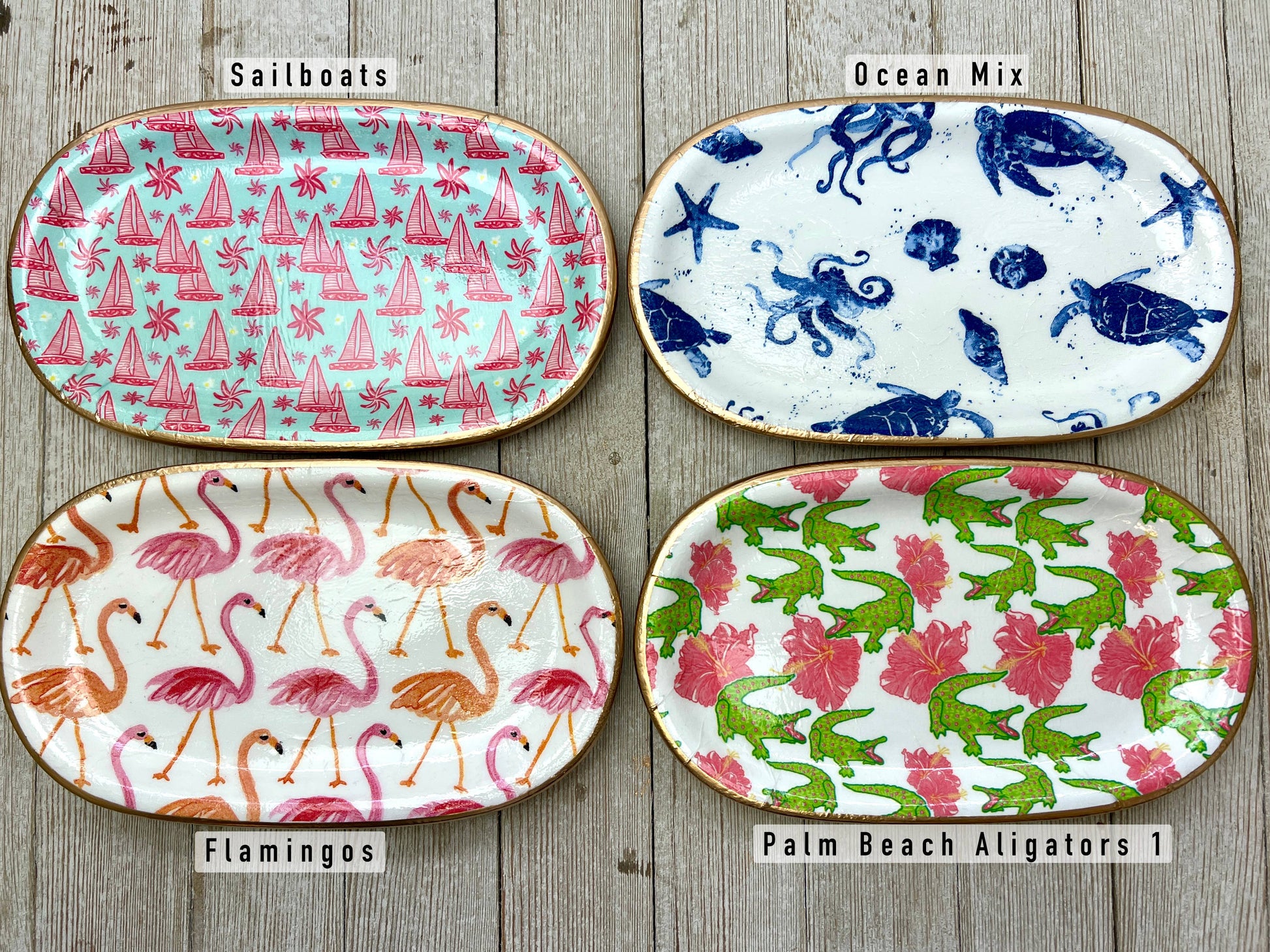 Ceramic Jewelry tray- large