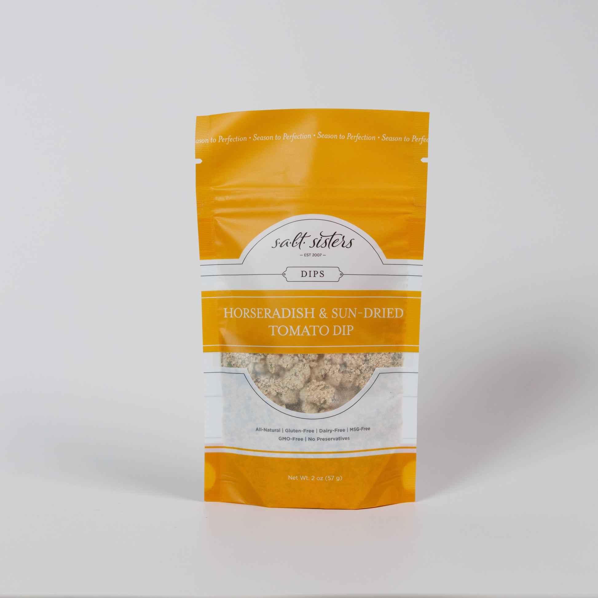 Dip Mix - Horseradish & Sun-Dried Tomato - Packaged Weights