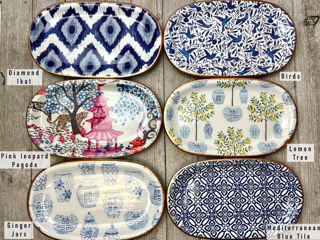 Ceramic Jewelry tray- large