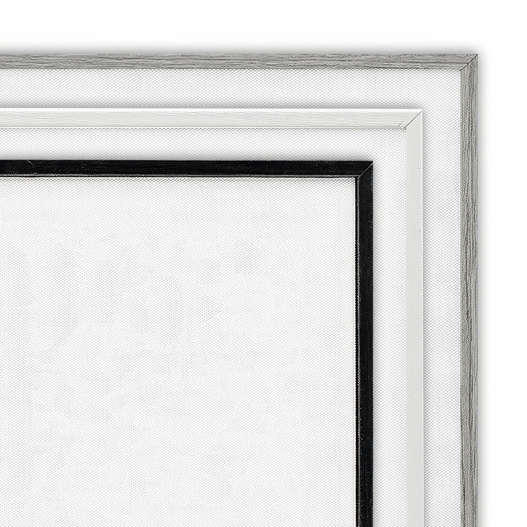 Peaceful Heron over Abstract - Framed Wall Art