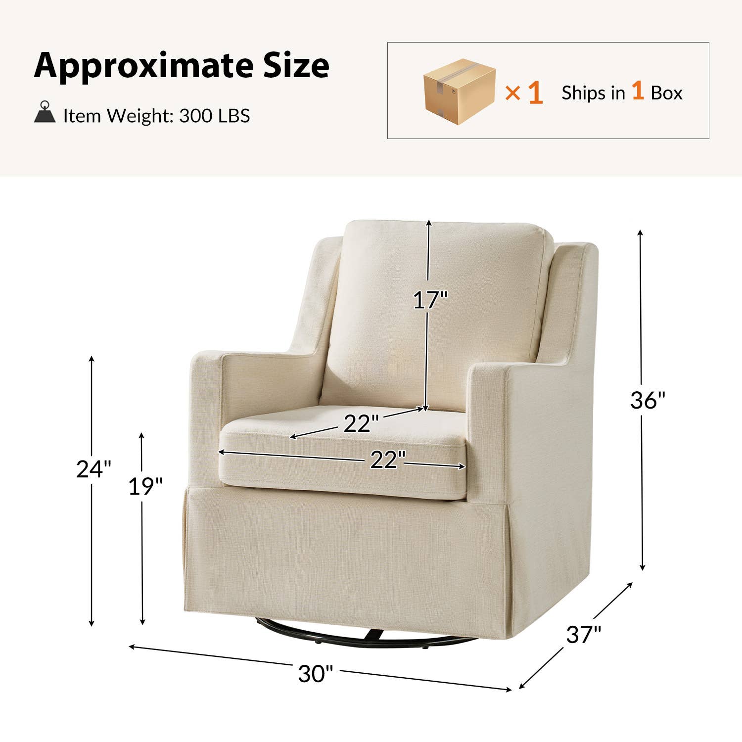 Vela Swivel Chair