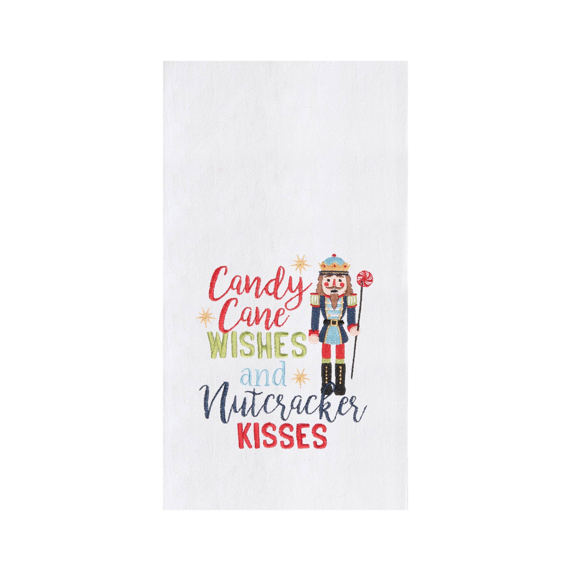 Christmas Nutcracker Kisses Kitchen Towel