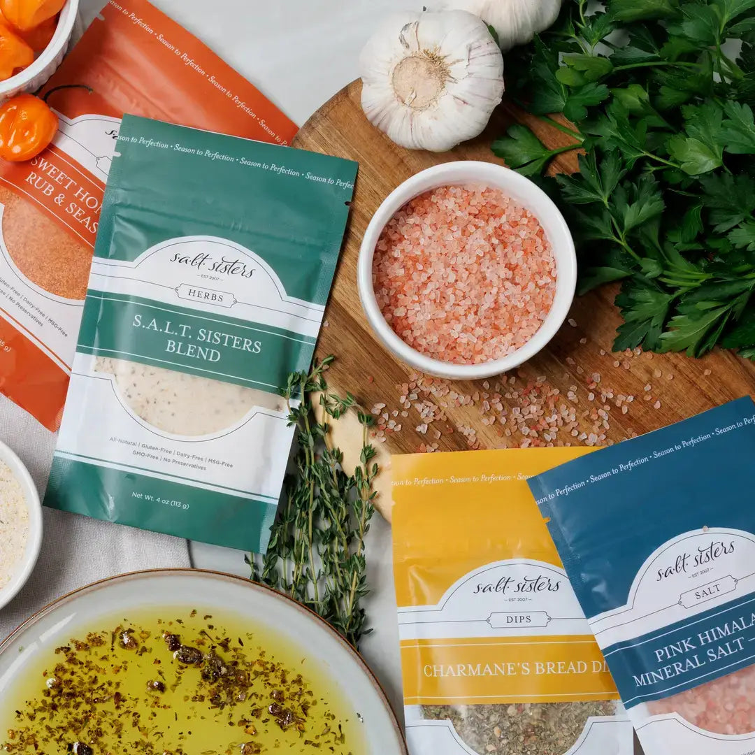 Dip Seasoning Mix - Creamy Onion & Garlic - Packaged Weights