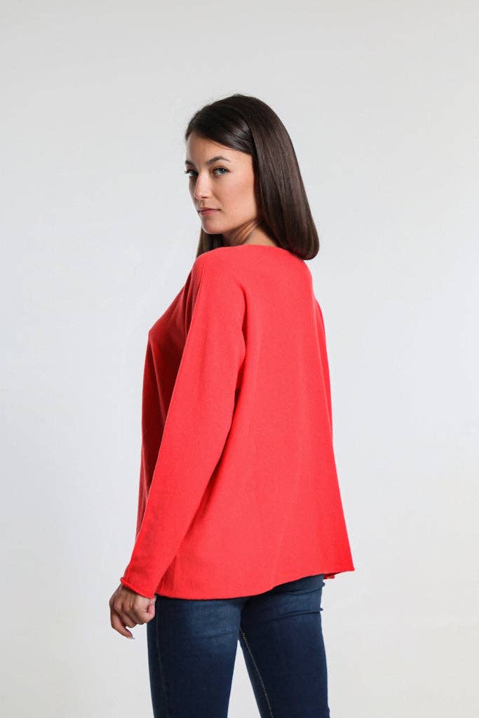 Laurin Seriously Soft Jewel Neck Sweater