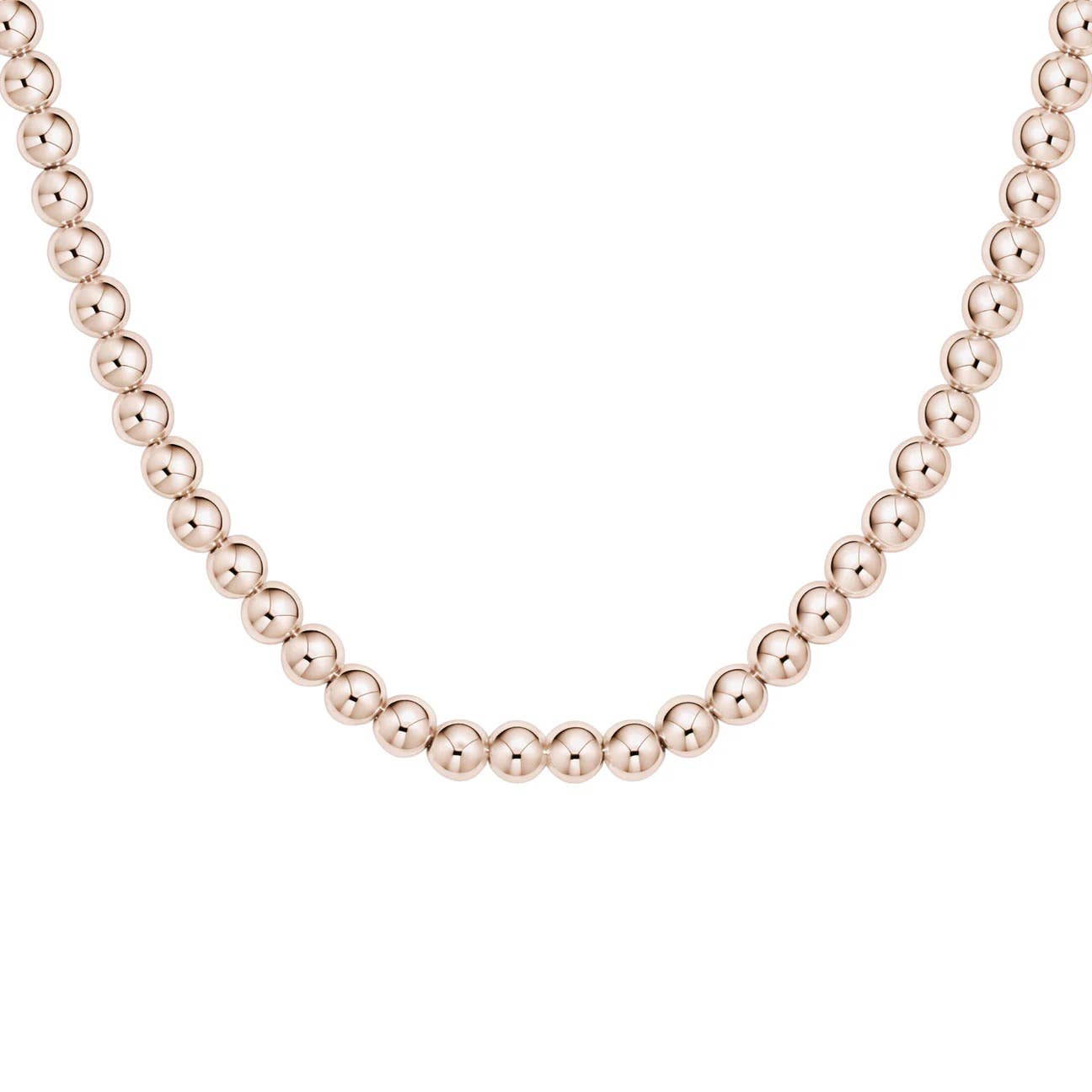 Classic 5MM | Gold Filled Beaded Necklace