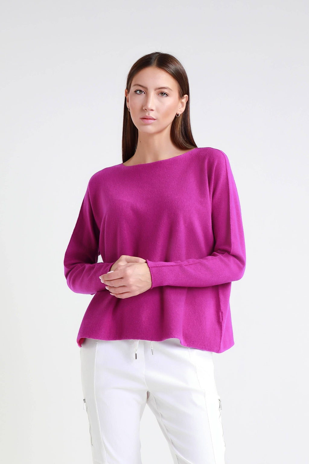 Laurin Seriously Soft Jewel Neck Sweater