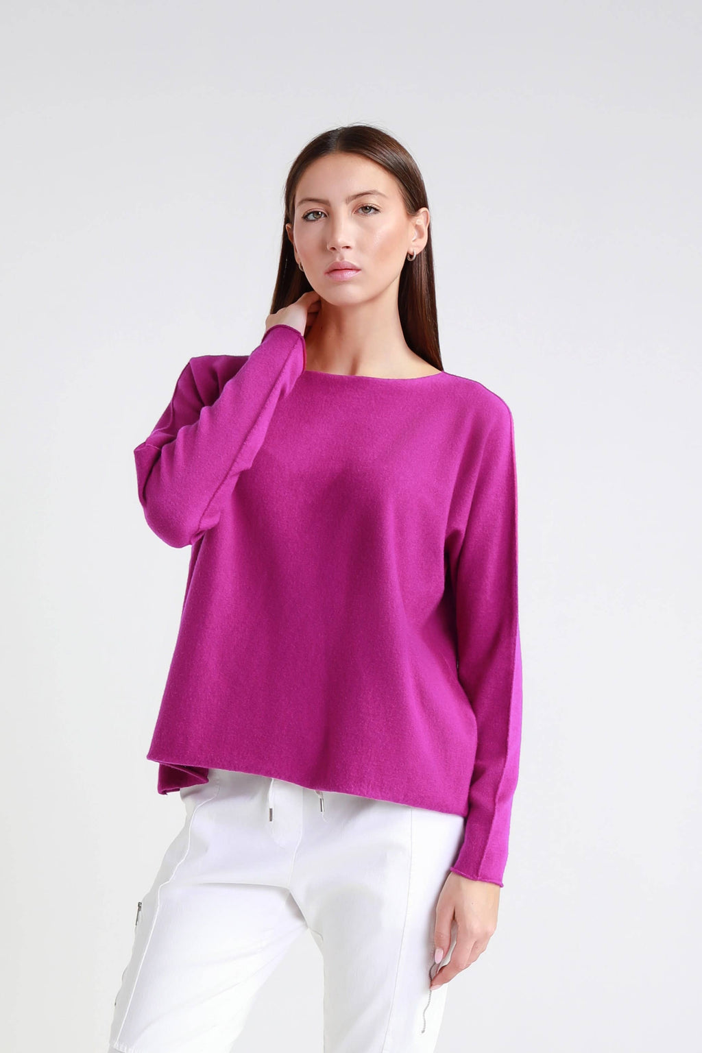 Laurin Seriously Soft Jewel Neck Sweater