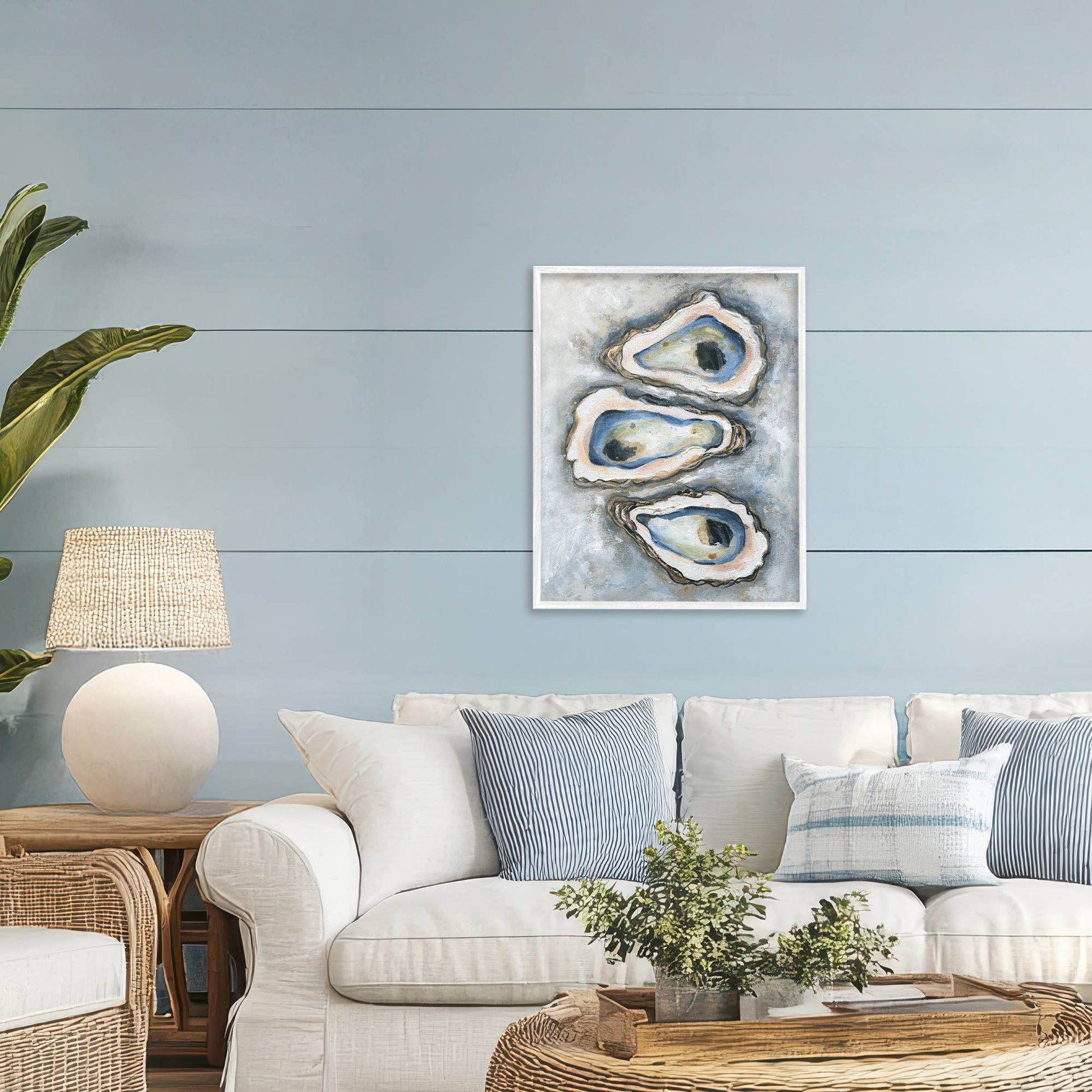 Oyster Bar Trio - Framed Wall Art