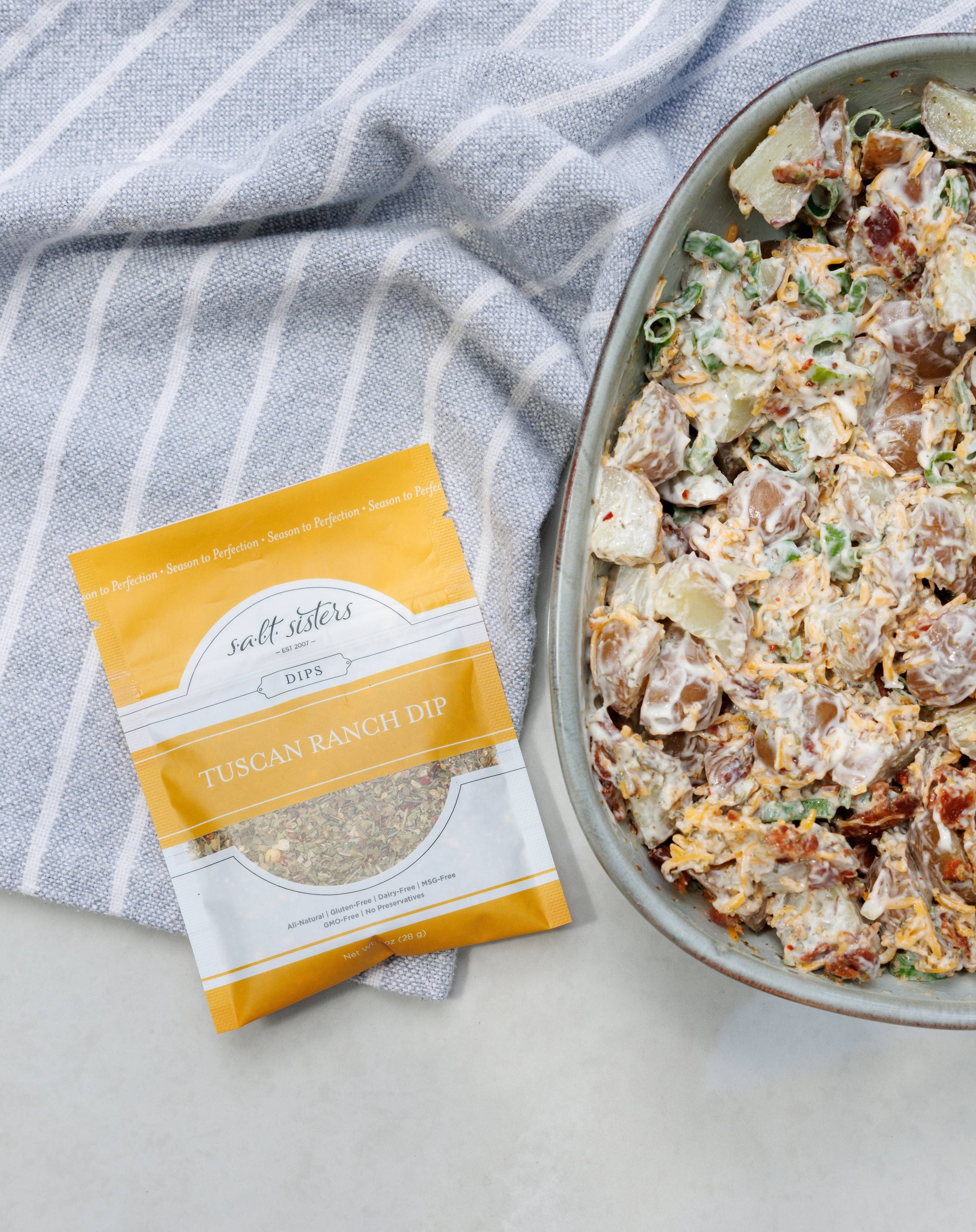 Dip Seasoning Mix - Tuscan Ranch - Packaged Weights