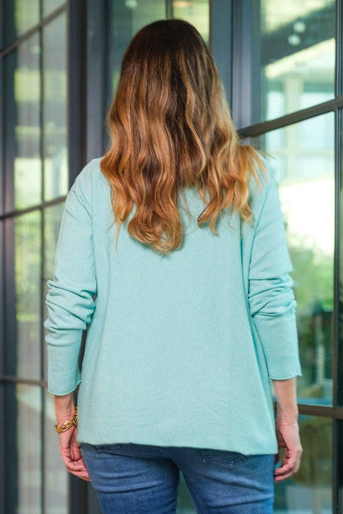 Laurin Seriously Soft Jewel Neck Sweater