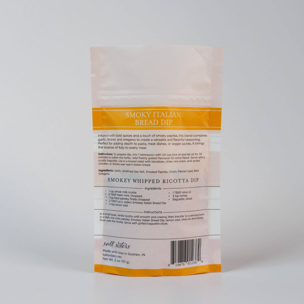 Dip Mix - Smoky Italian Bread Dip - Packaged Weights