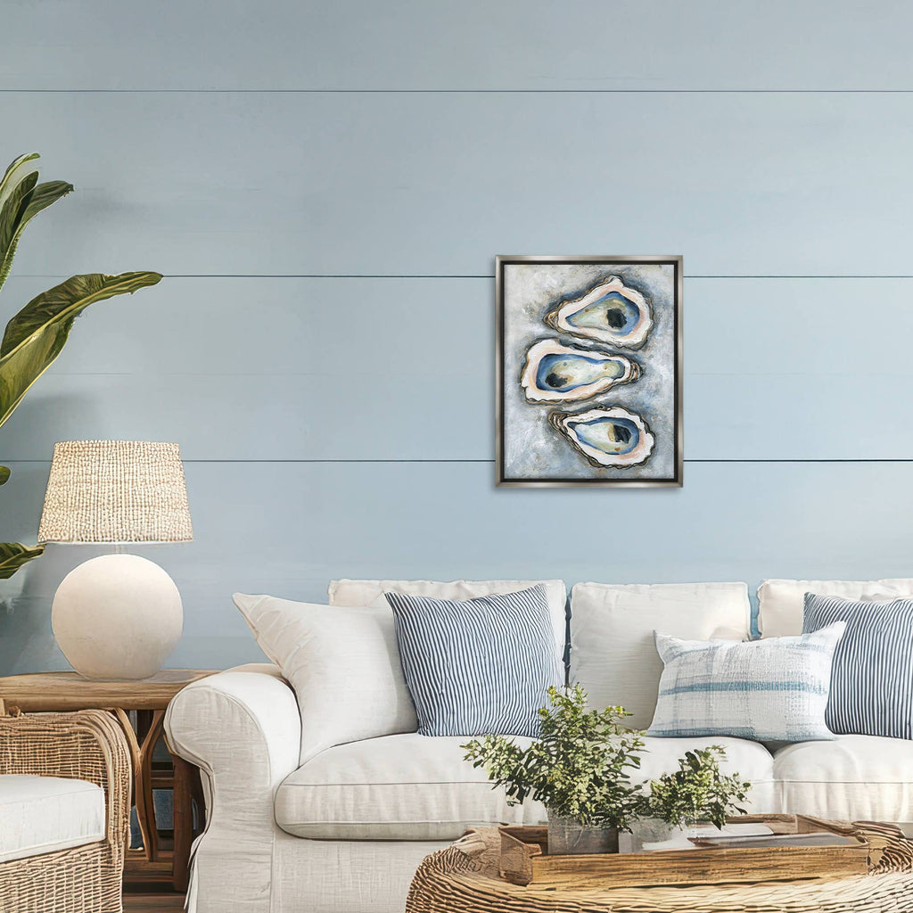 Oyster Bar Trio - Framed Wall Art