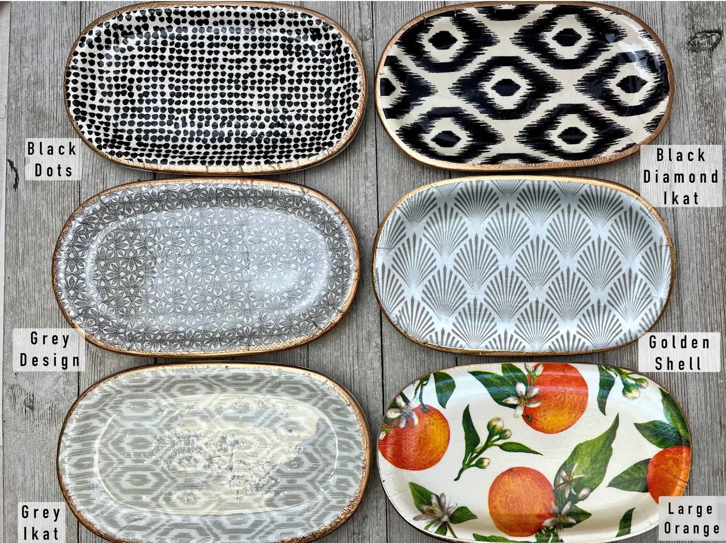 Ceramic Jewelry tray- large