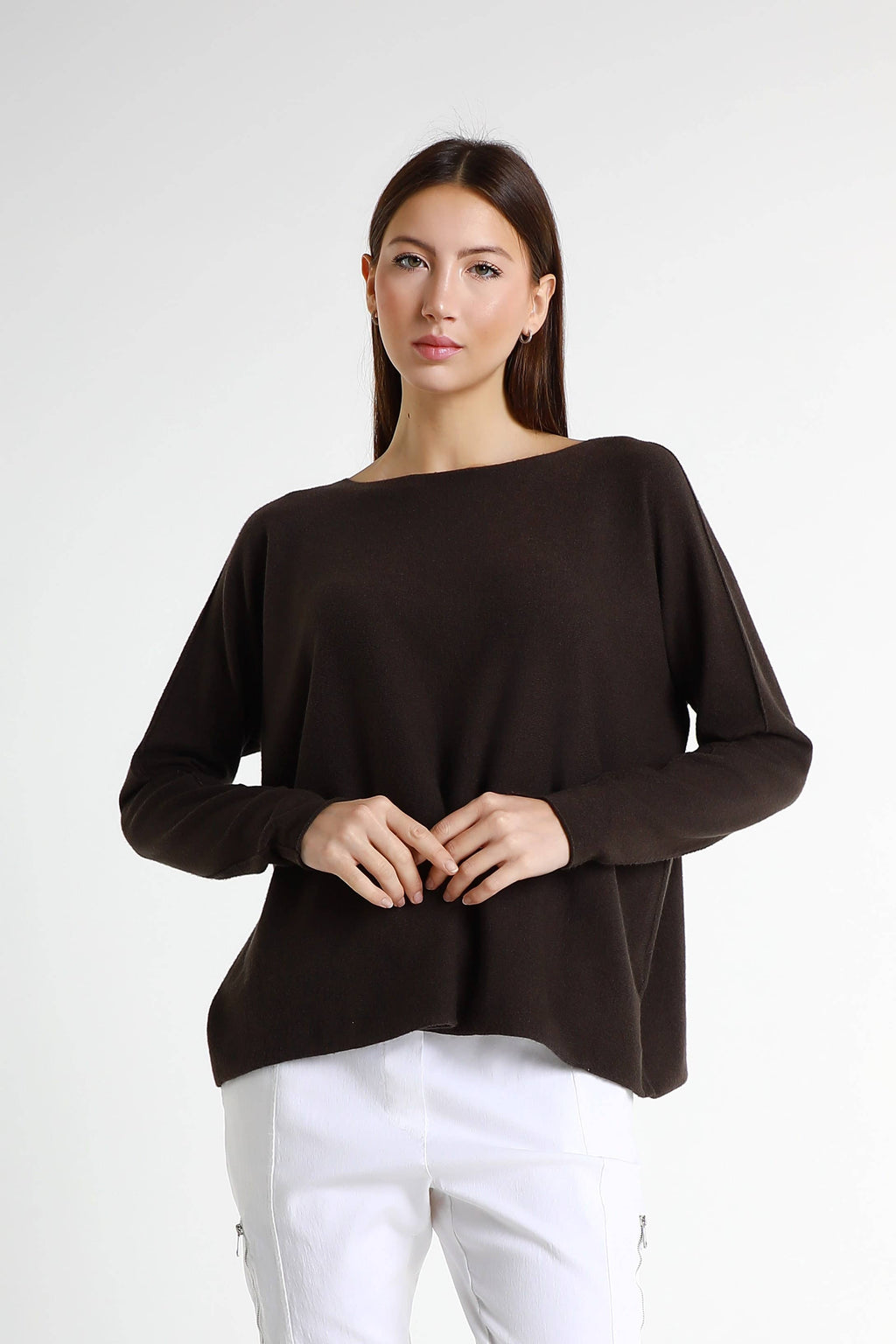 Laurin Seriously Soft Jewel Neck Sweater