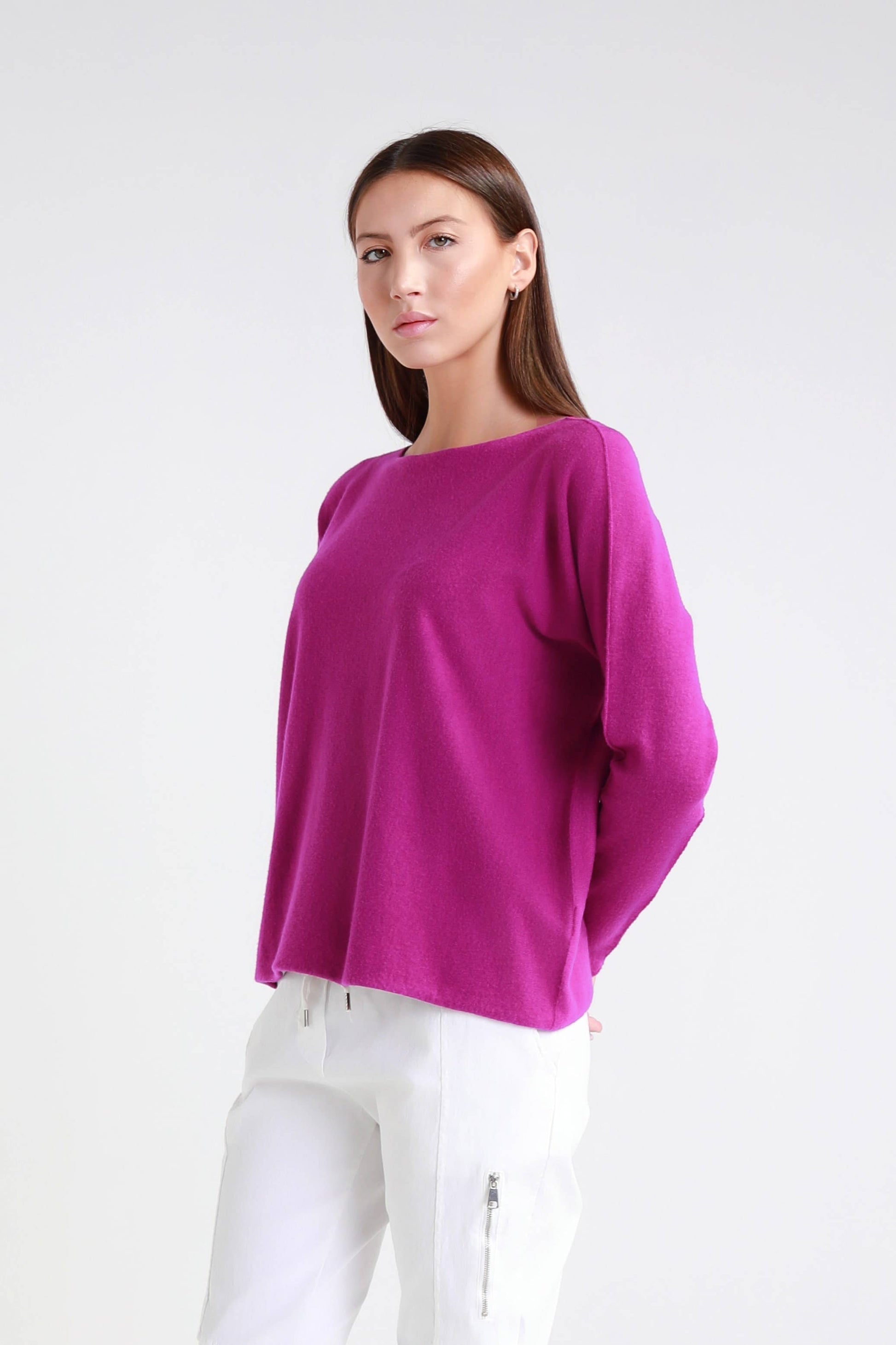 Laurin Seriously Soft Jewel Neck Sweater