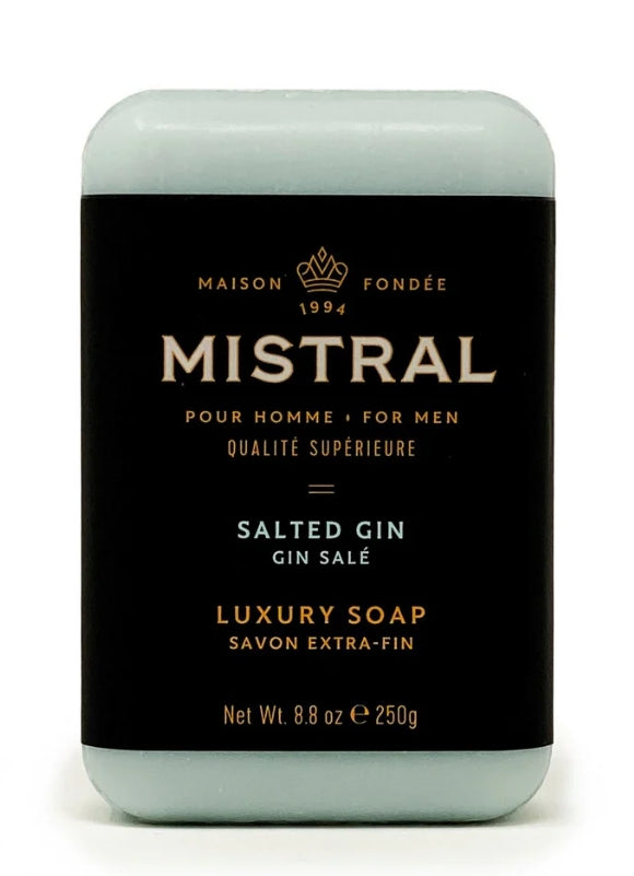 Mistral Salted Gin Bar Soap