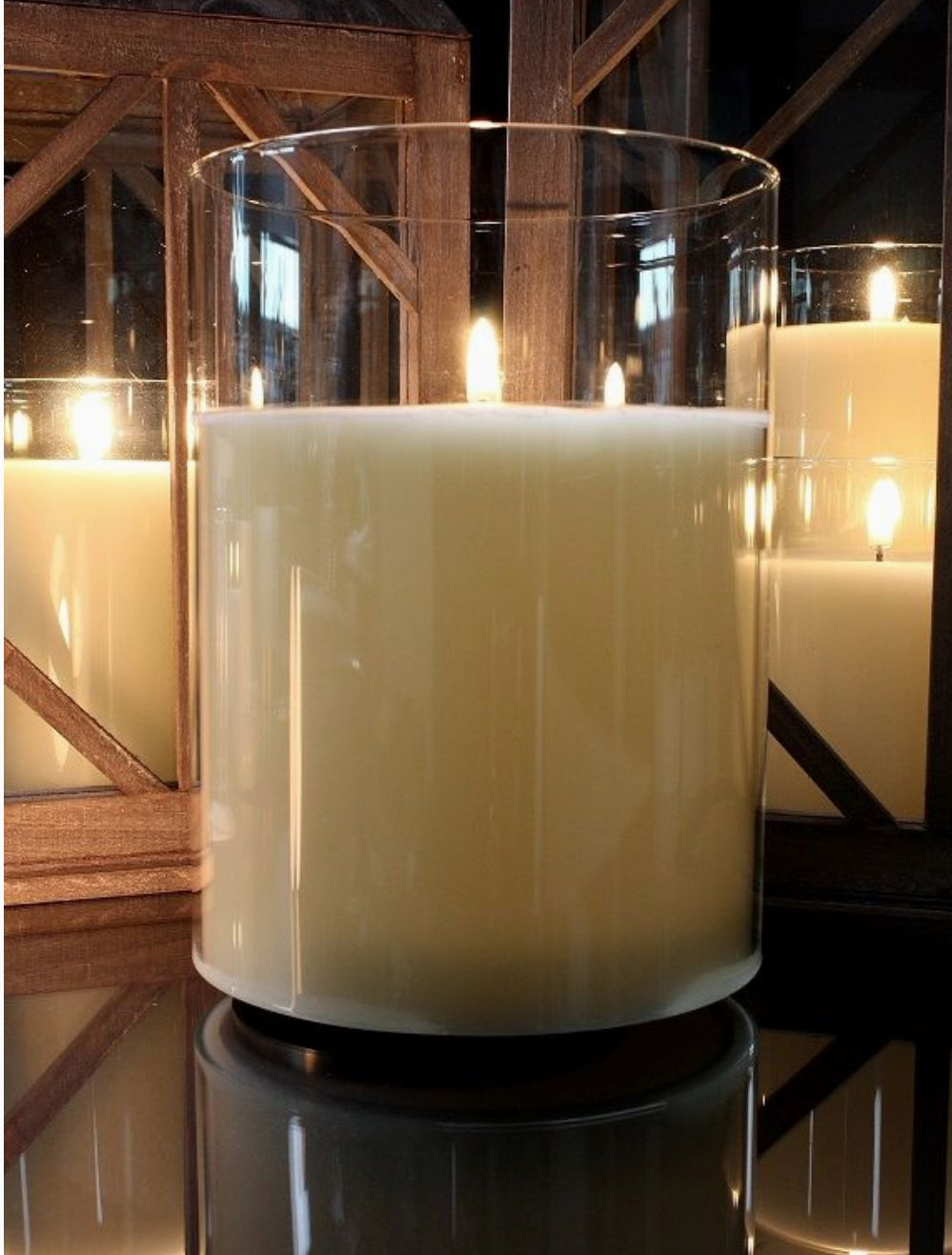 Revel Flameless Candle Ivory Small