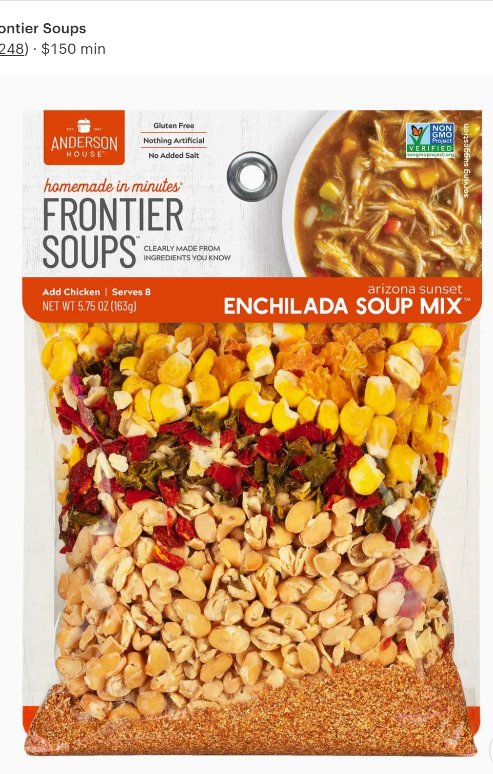 Revel Frontier Enchilada Soup Mix