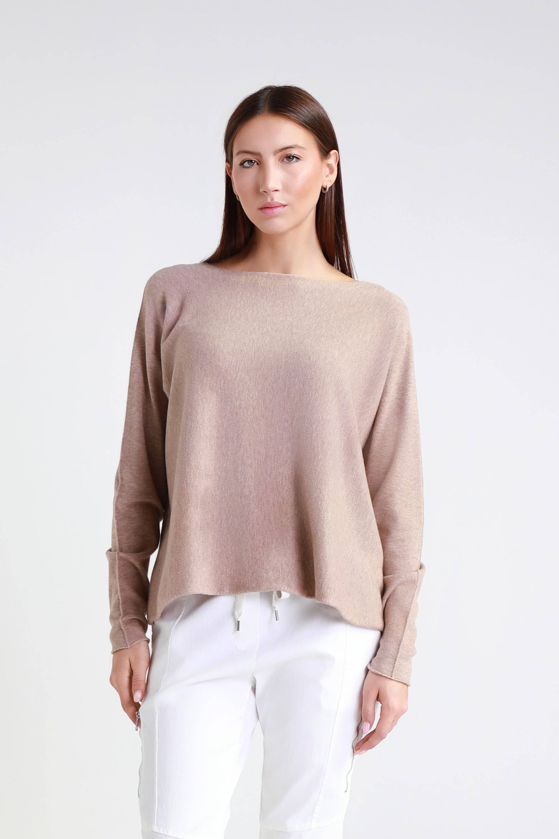 Laurin Seriously Soft Jewel Neck Sweater