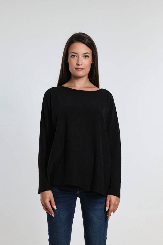 Laurin Seriously Soft Jewel Neck Sweater