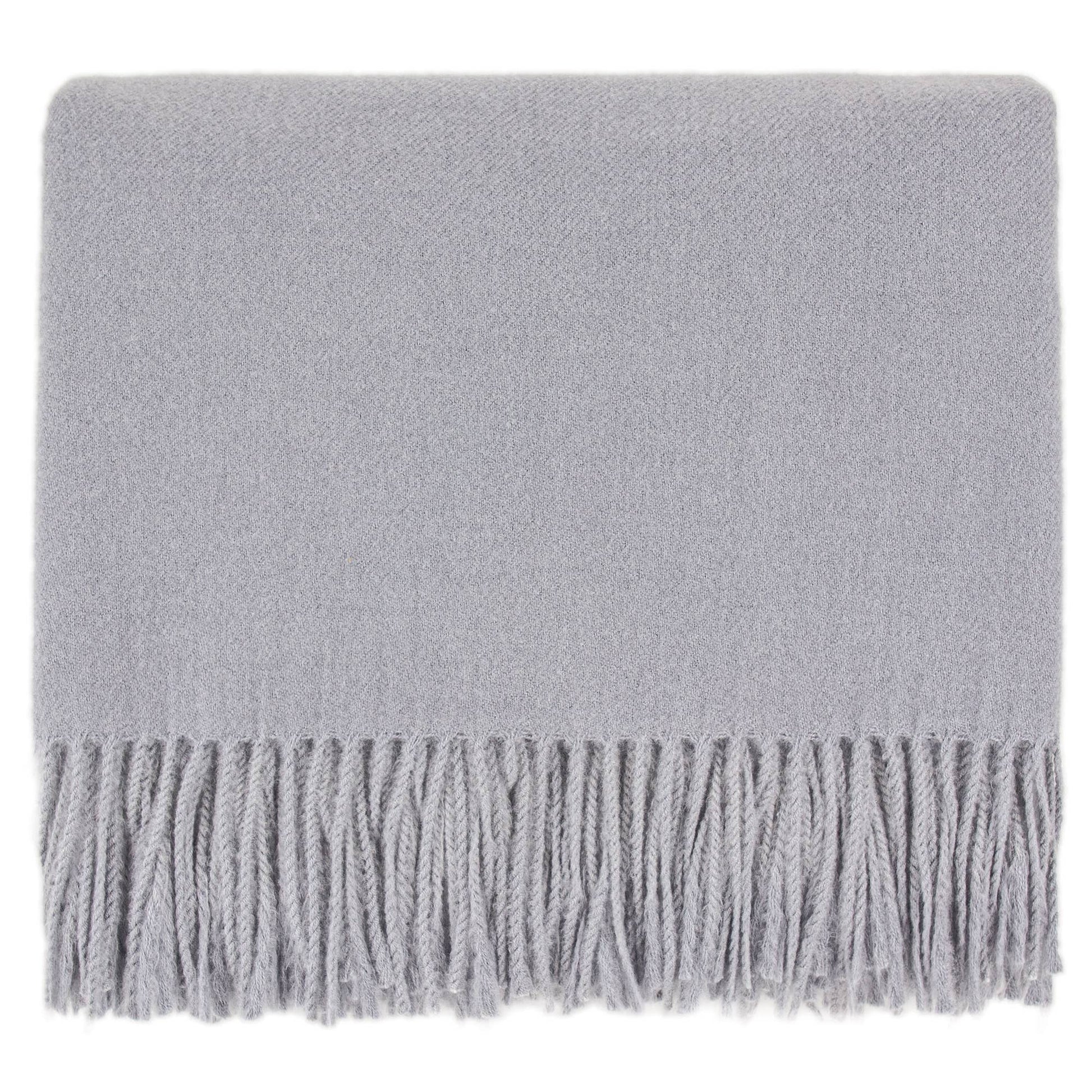 Edinburgh Grey Throw 50x68