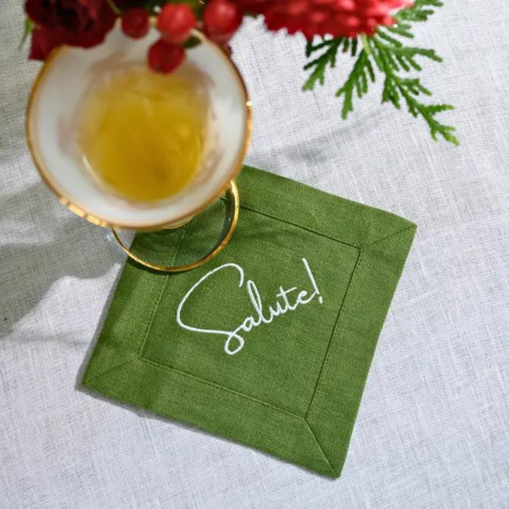 Salute Cocktail Napkin Set