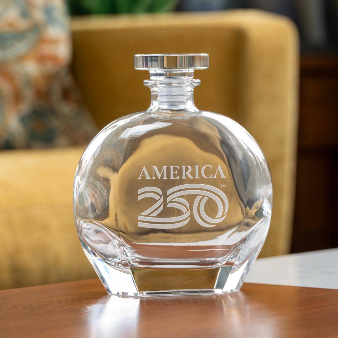 America250™ Logo 23oz Whiskey Decanter