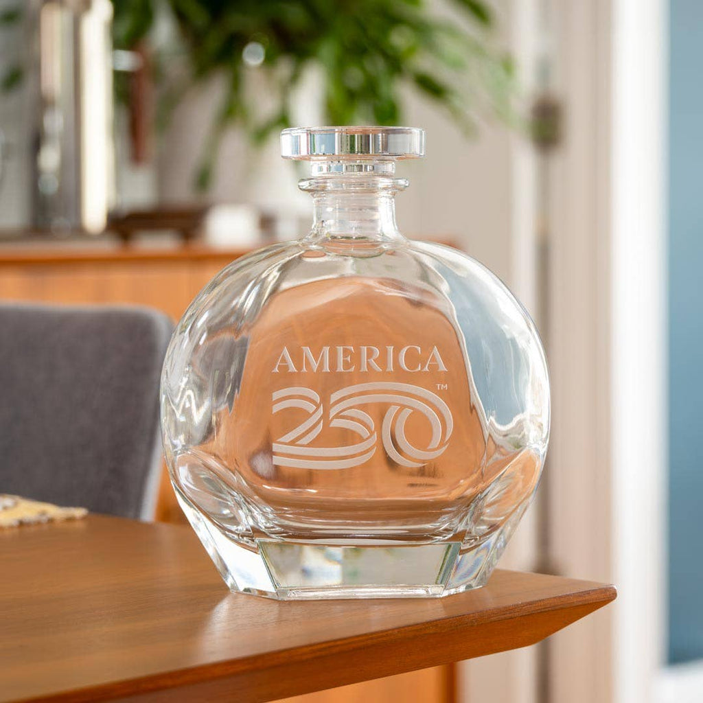 America250™ Logo 23oz Whiskey Decanter