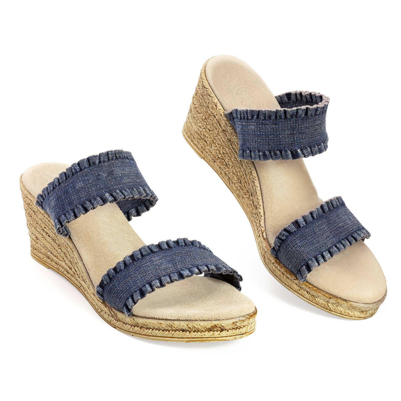 Spring26 Dorset - Backless Heeled Wedge Sandal