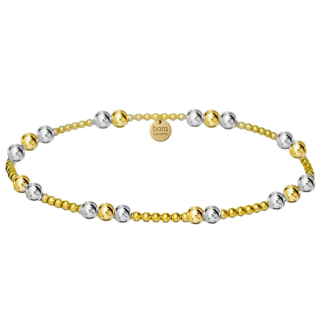 Carolyn | Gold Filled Beaded Bracelet