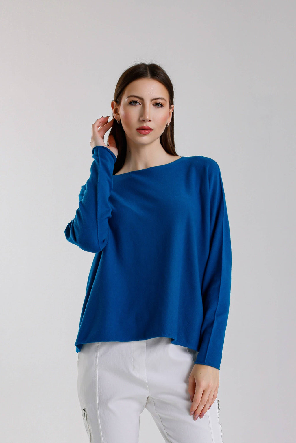 Laurin Seriously Soft Jewel Neck Sweater