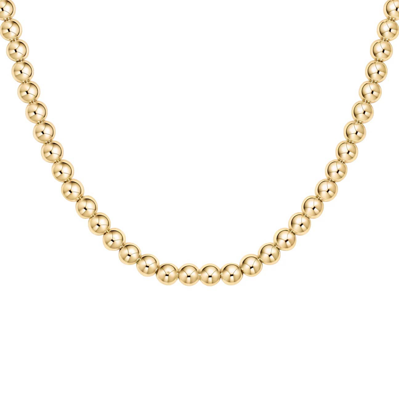 Classic 5MM | Gold Filled Beaded Necklace