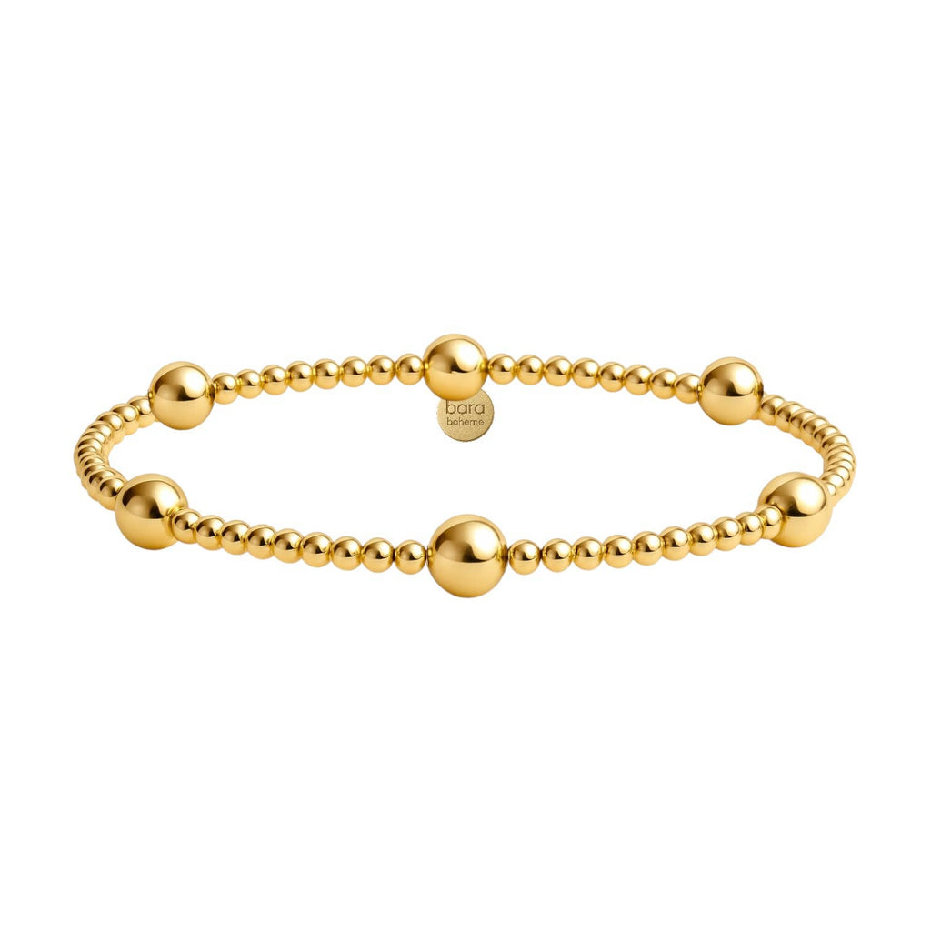 Elea | Gold Filled Beaded Bracelet