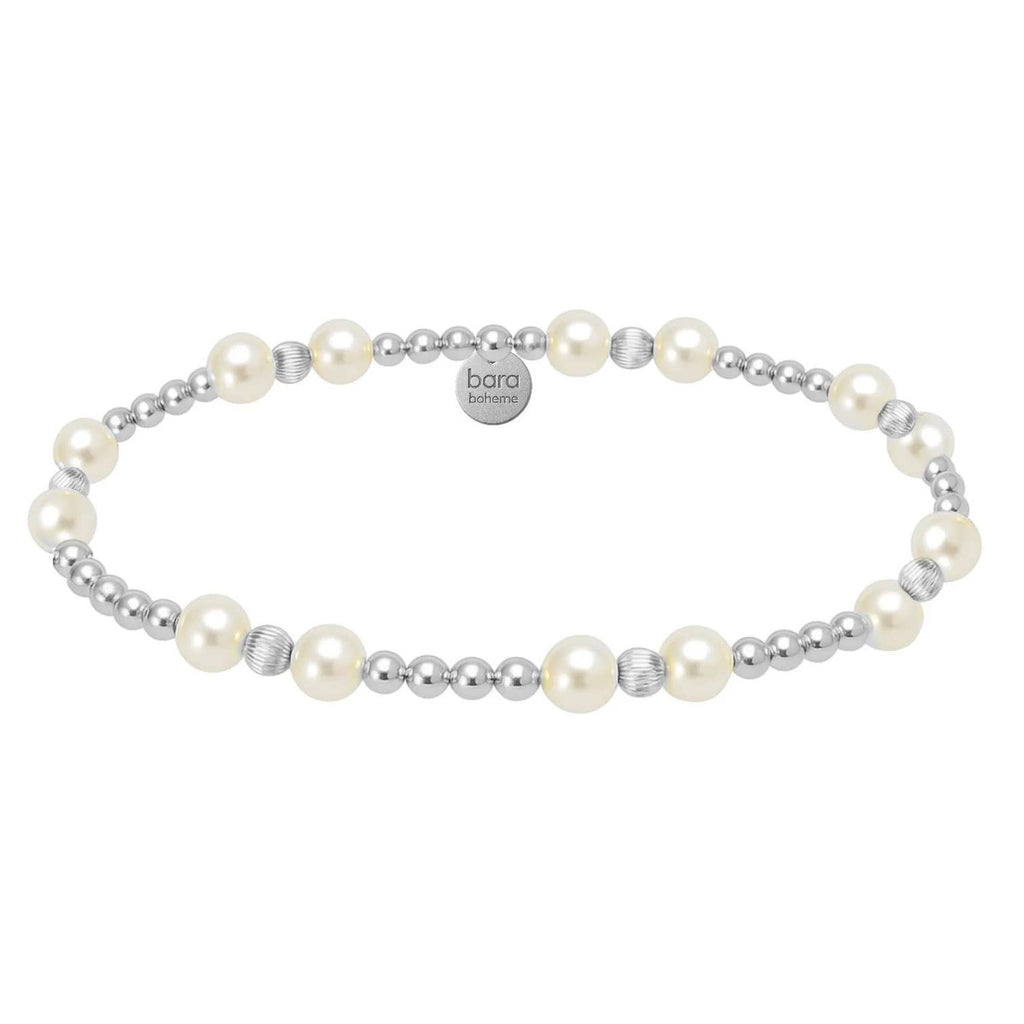 Kimberly | Gold Filled Beaded Bracelet with Pearls