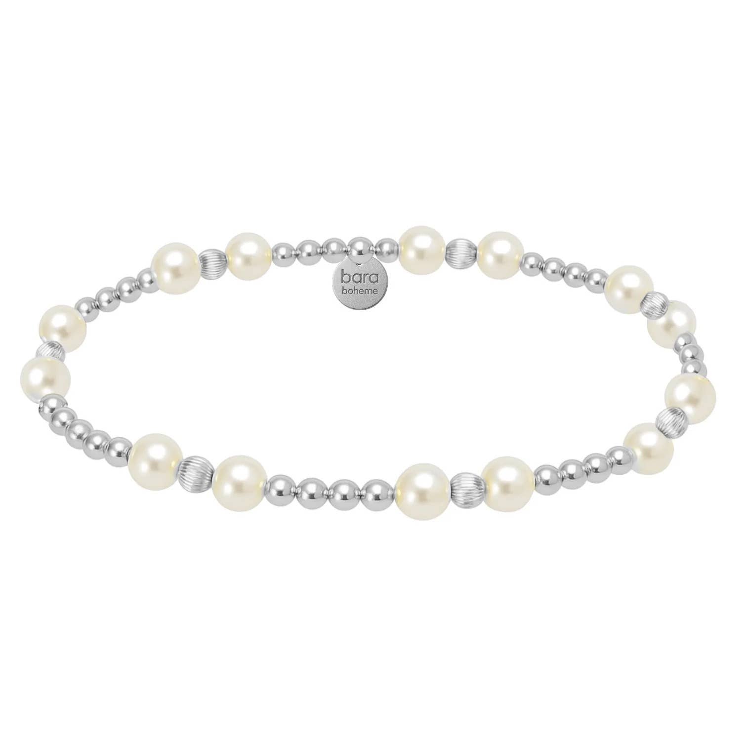 Kimberly | Gold Filled Beaded Bracelet with Pearls