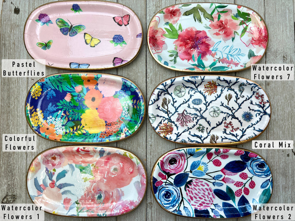 Ceramic Jewelry tray- large