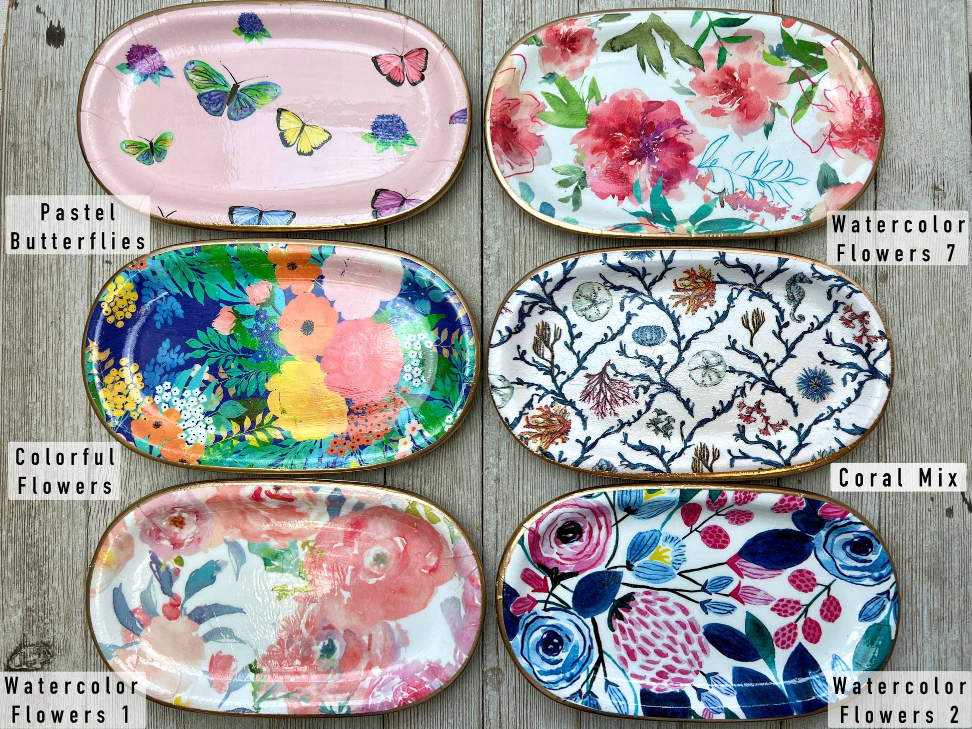 Ceramic Jewelry tray- large