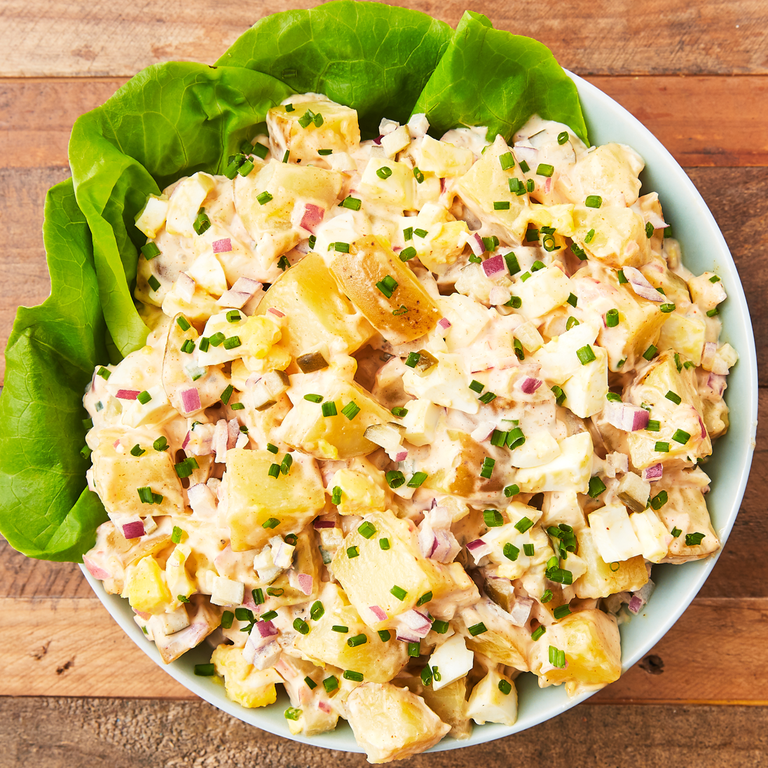 Dill and Garlic Potato Salad